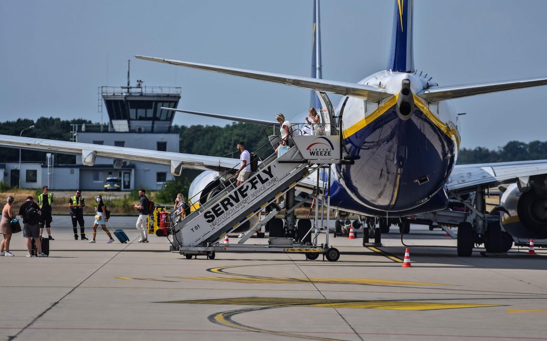 Knapp 280.000 Passagiere in den Ferien:  Airport Weeze freut sich über Rekordsommer